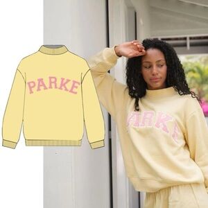 Parke Yellow & Pink Sweater